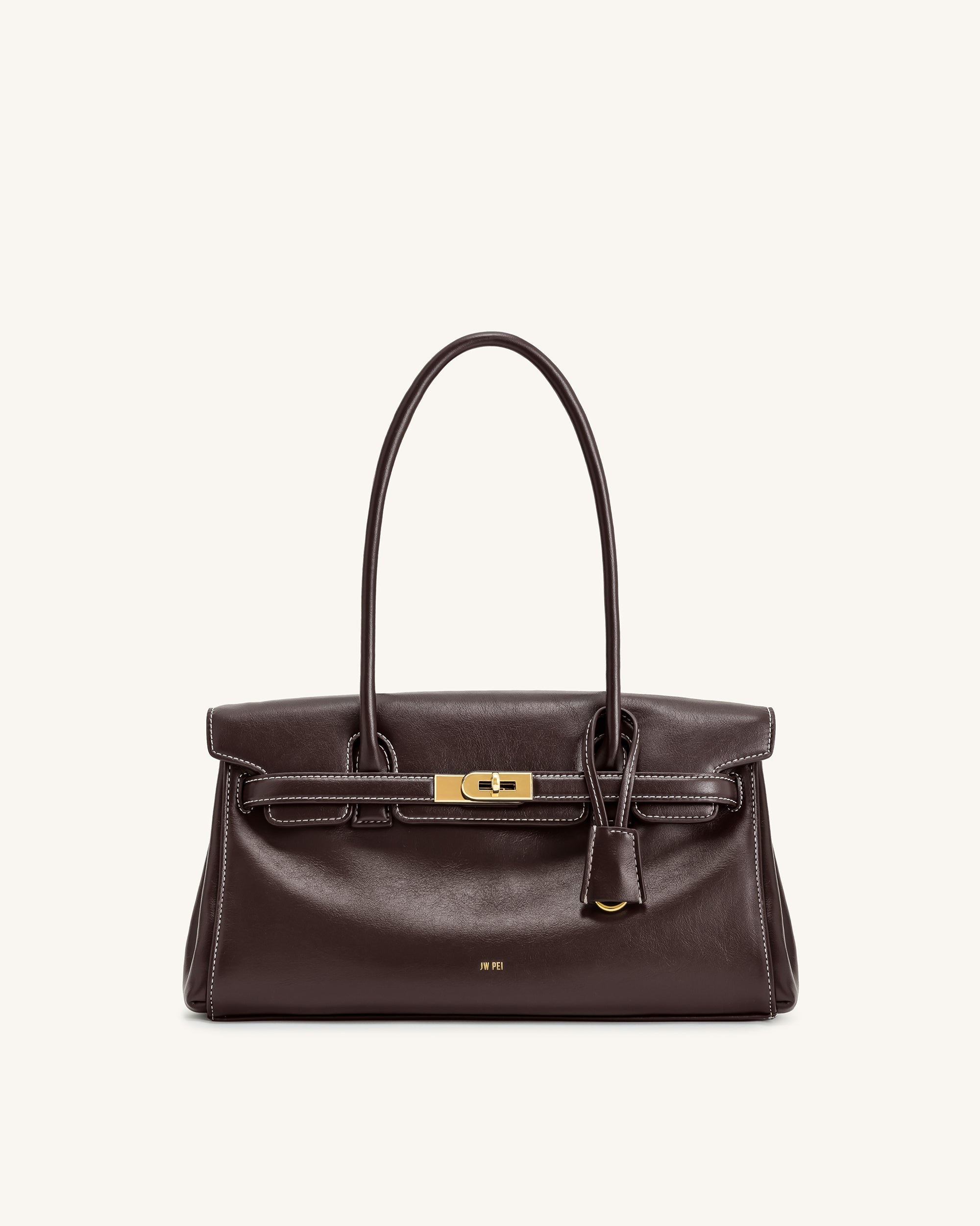 Yara-Shoulder-Bag-Dark-Brown-1 Women Fashion Tote Bag Style-big:1053 - Image 1